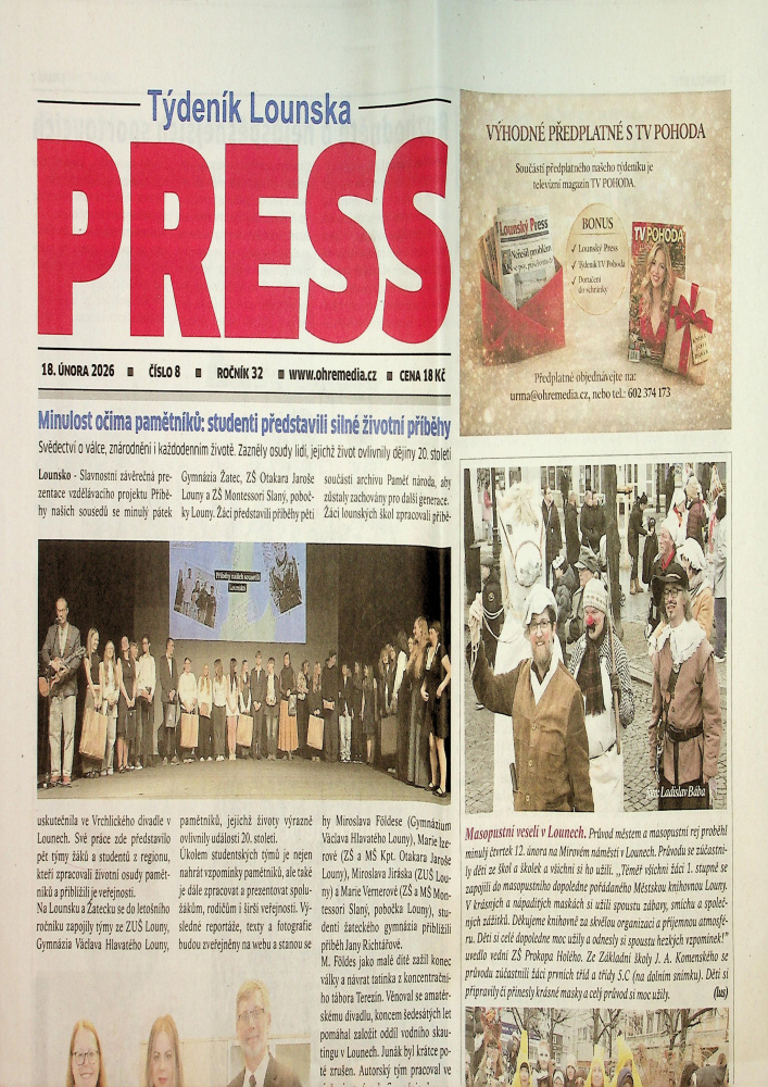 Lounský press (8/26)