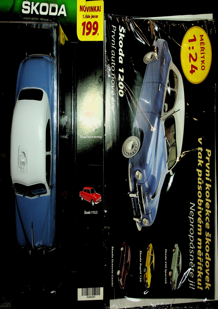 Škoda 1:24 - Nadčasové ikony (1/26M)