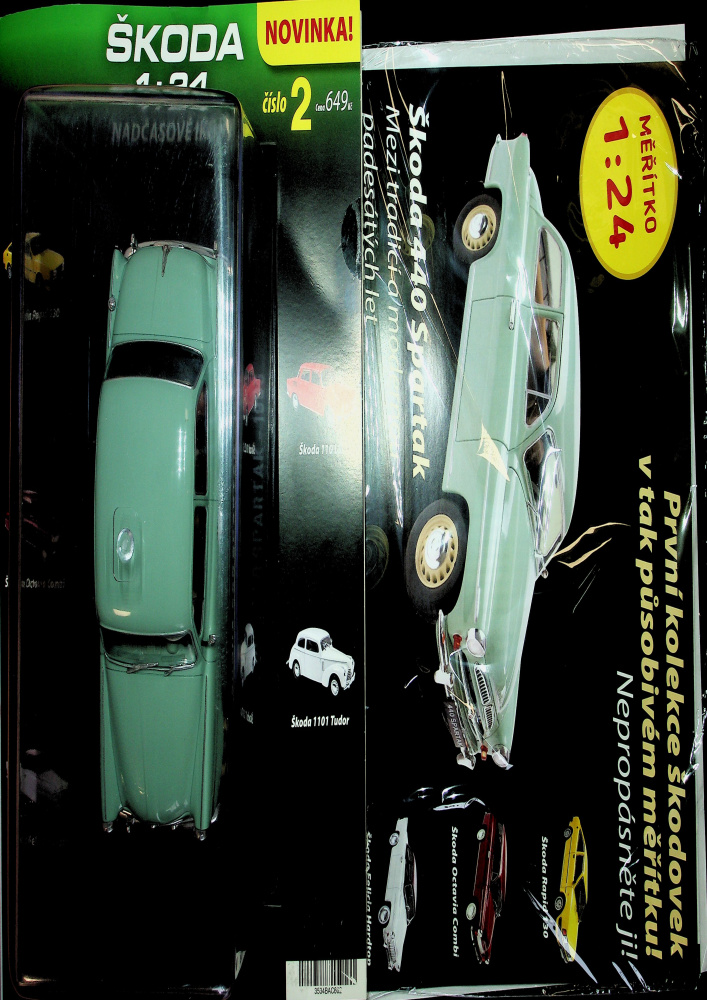 Škoda 1:24 - Nadčasové ikony