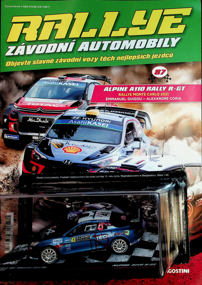 Rallye závodní automobily (87/26)