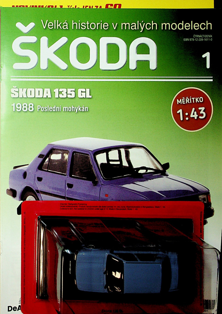 Škoda kaleidoskop 1:43 2E Škoda kaleidoskop 1:43 2E