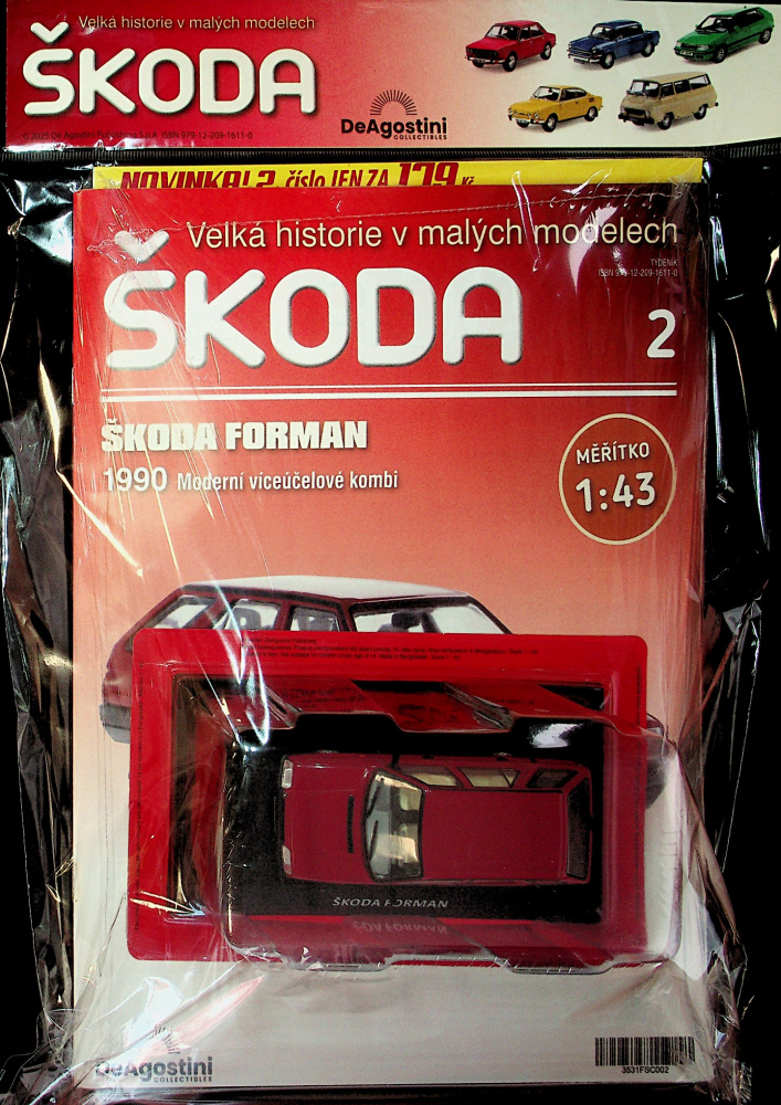 Škoda kaleidoskop 1:43 2E Škoda kaleidoskop 1:43 2E