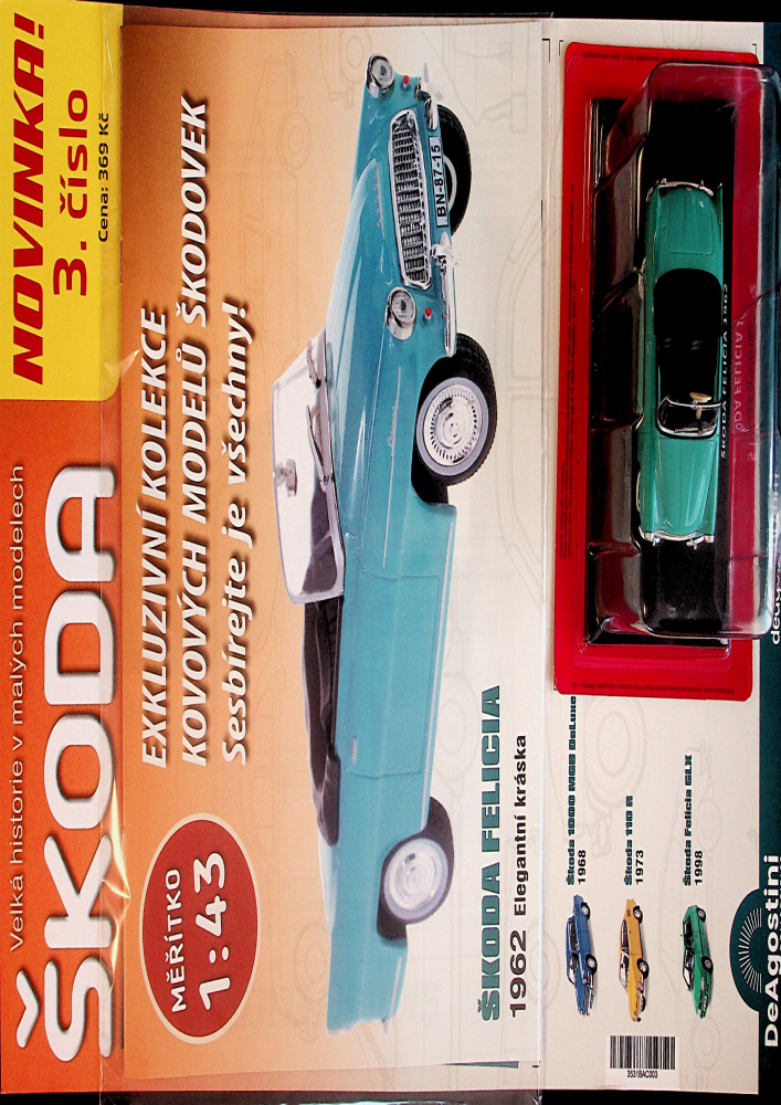 Škoda kaleidoskop 1:43 2E (3/25M)