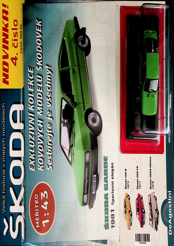 Škoda kaleidoskop 1:43 2E (4/25V)
