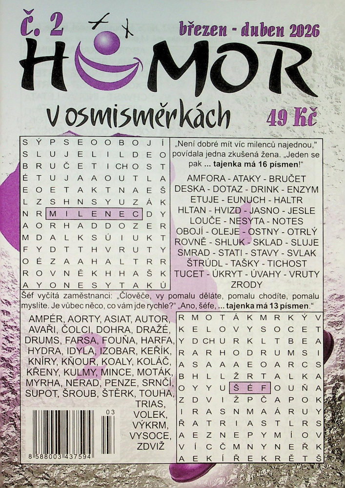 HUMOR V OSMISMERKACH