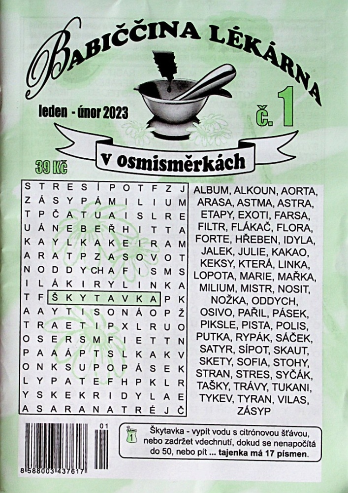 BABICCINA LEKARNA V OSMISMERKA (1/23)