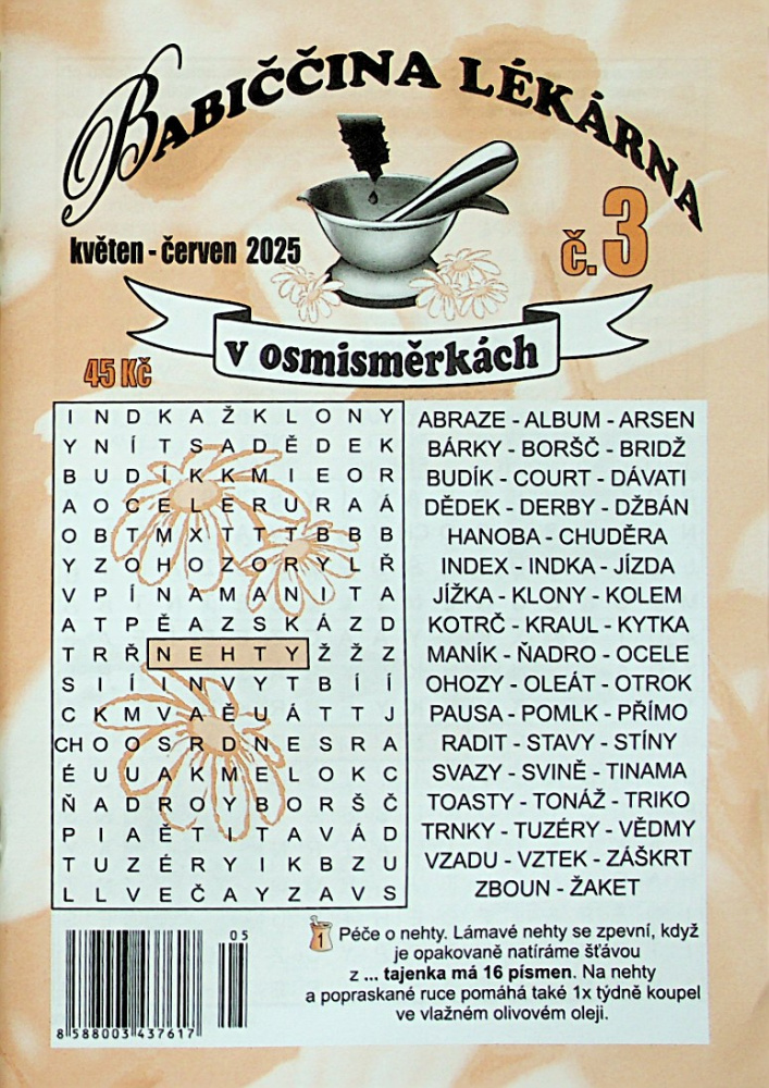 BABICCINA LEKARNA V OSMISMERKA BABICCINA LEKARNA V OSMISMERKA