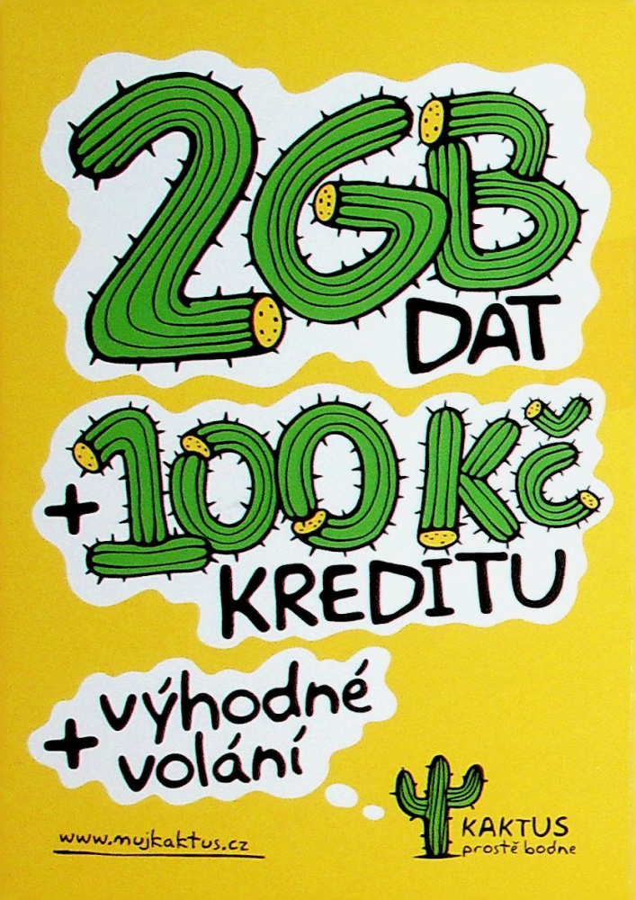 T-MOBILE NEZ KAKTUS 2 GB DAT