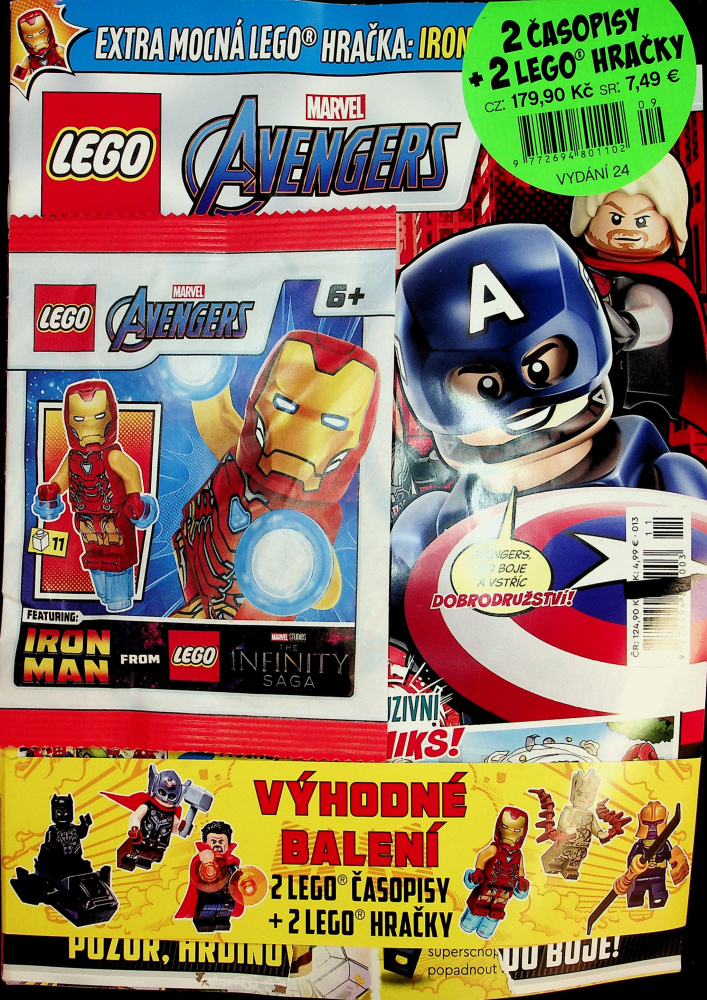 Balíček lego Avengers
