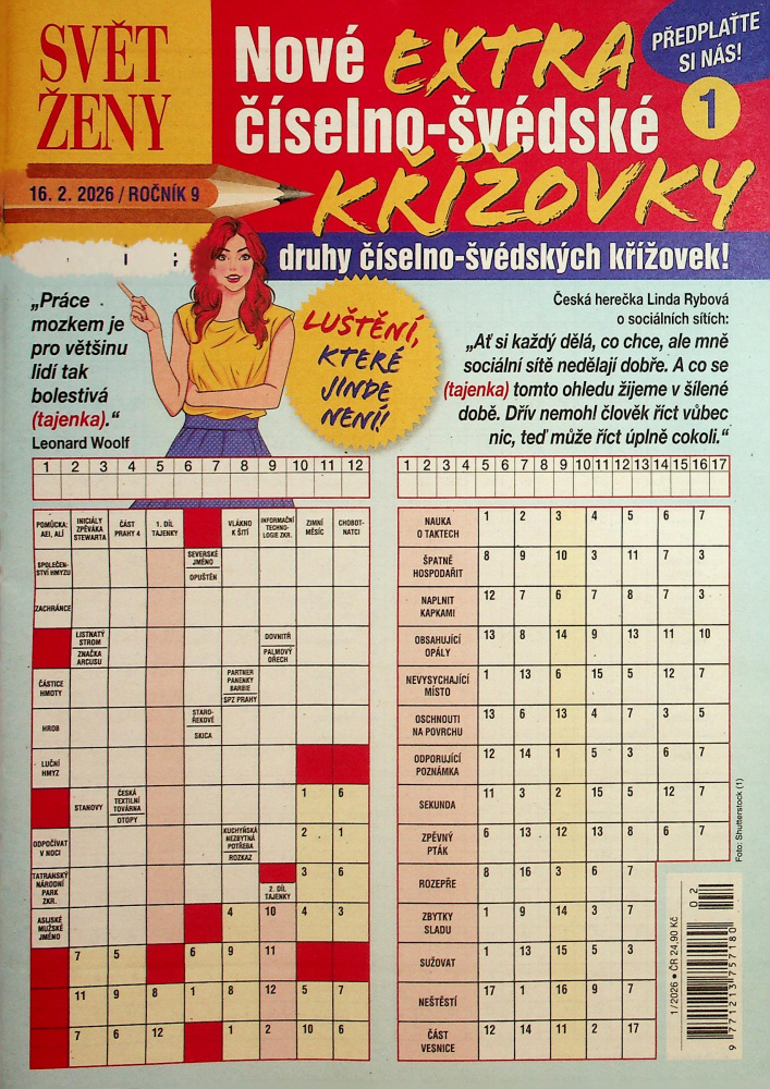 SVĚT ŽENY NOVÉ EXTRA ČÍS-ŠVÉD