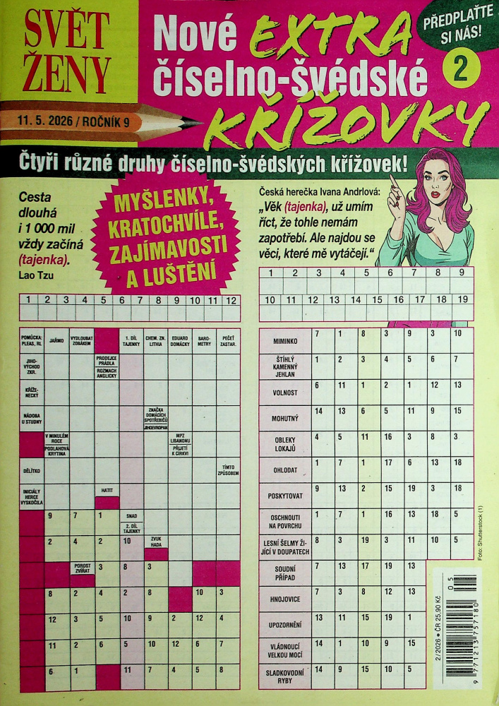 SVĚT ŽENY NOVÉ EXTRA ČÍS-ŠVÉD