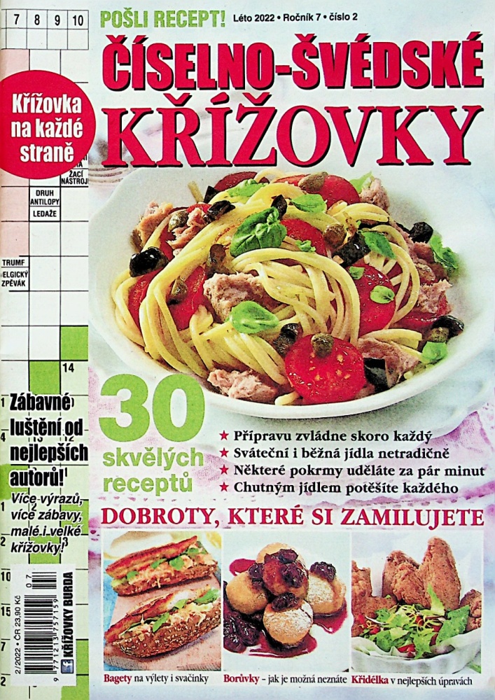 Číselno-švédské křížovky Poš.r Číselno-švédské křížovky Poš.r