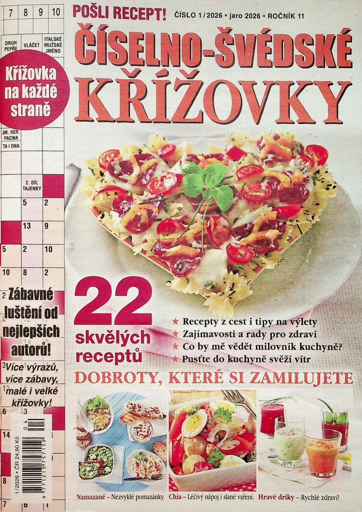 Číselno-švédské křížovky Poš.r