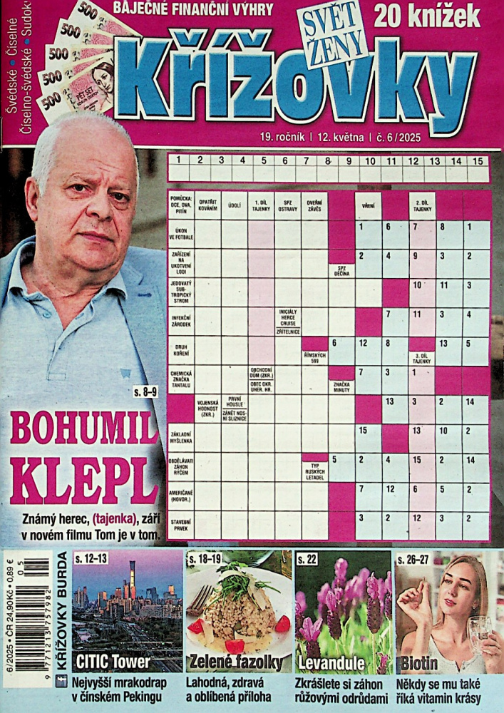 Svet ženy-křížovky Svet ženy-křížovky