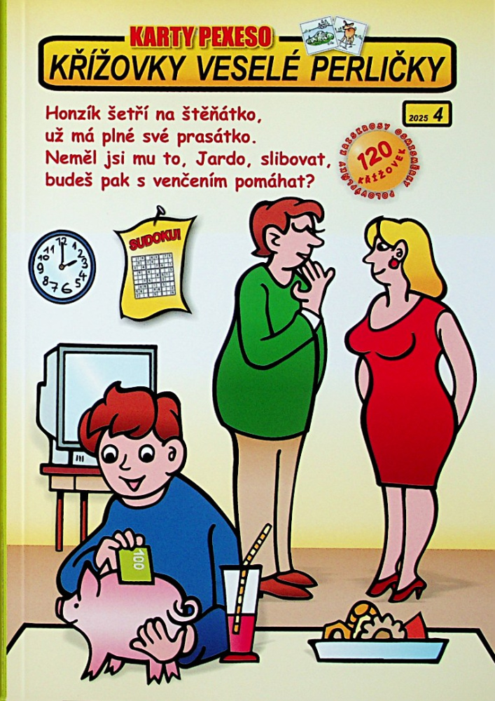 Křížovky veselé perličky (4/25)