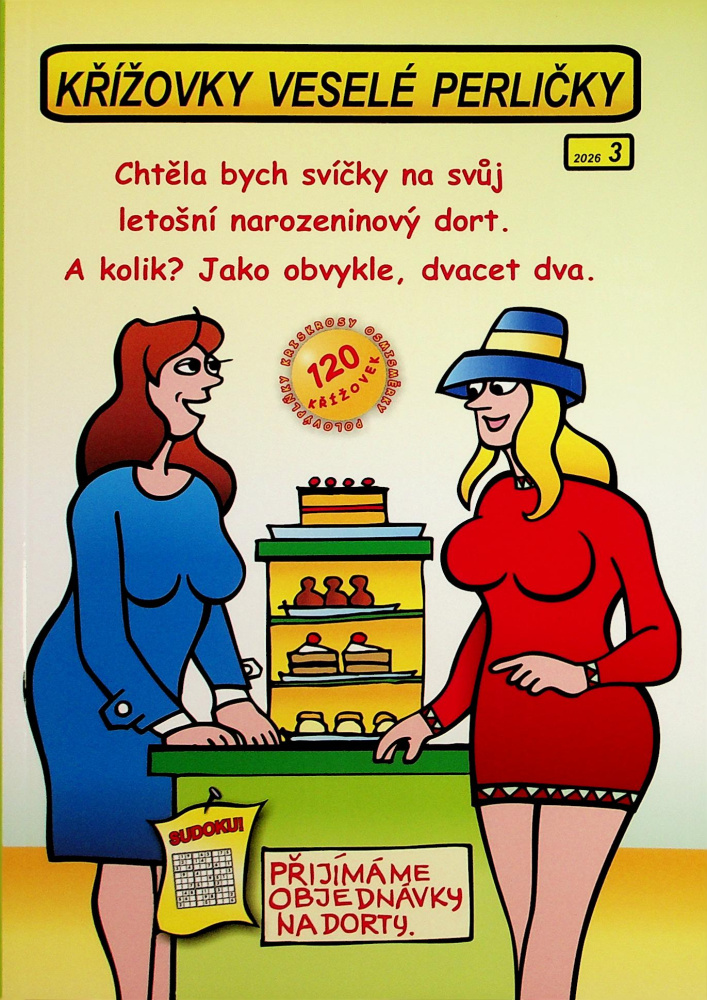 Křížovky veselé perličky (3/26)