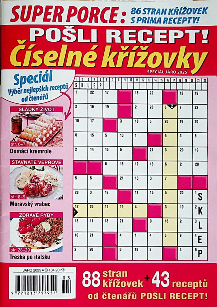 Pošli rec.!Čís.kříž.superporce Pošli rec.!Čís.kříž.superporce