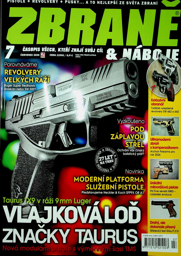 Zbraně a náboje