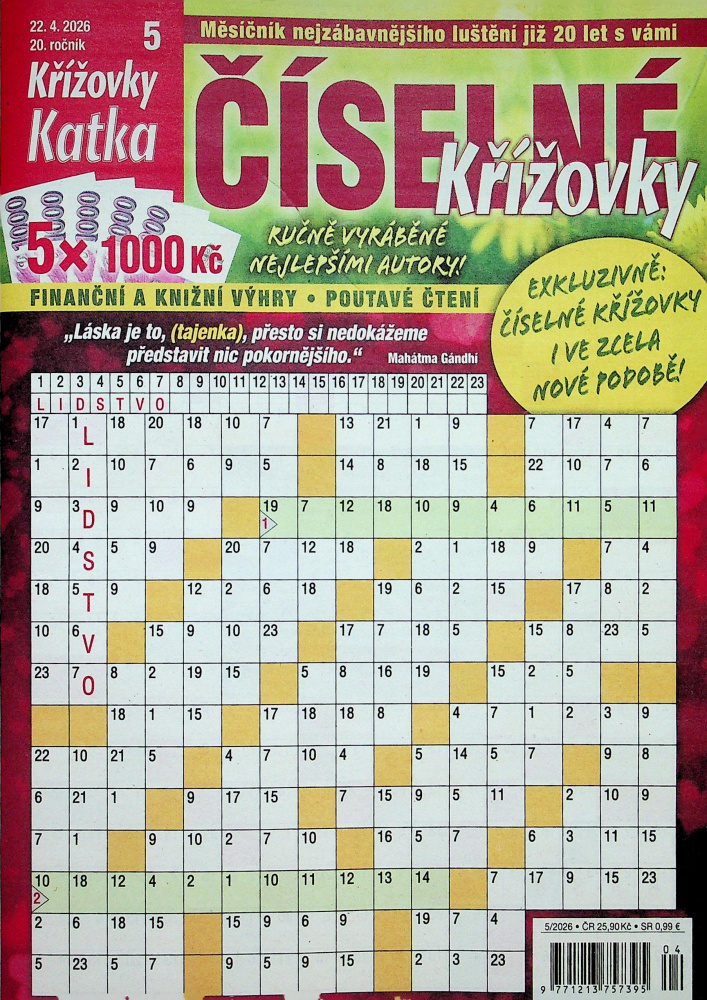 Katka sp.-Číselné křížovky