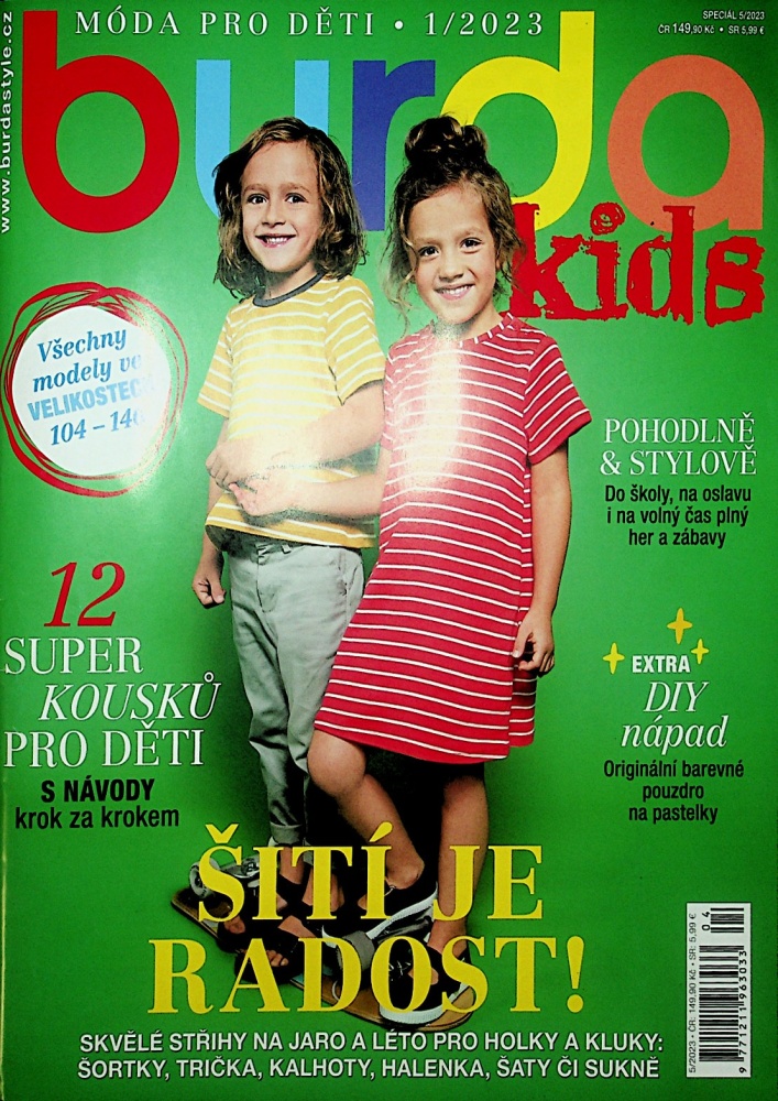 Burda móda pro děti Burda móda pro děti