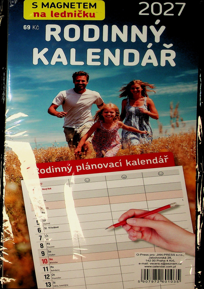 Rodinný kal.s magnetem
