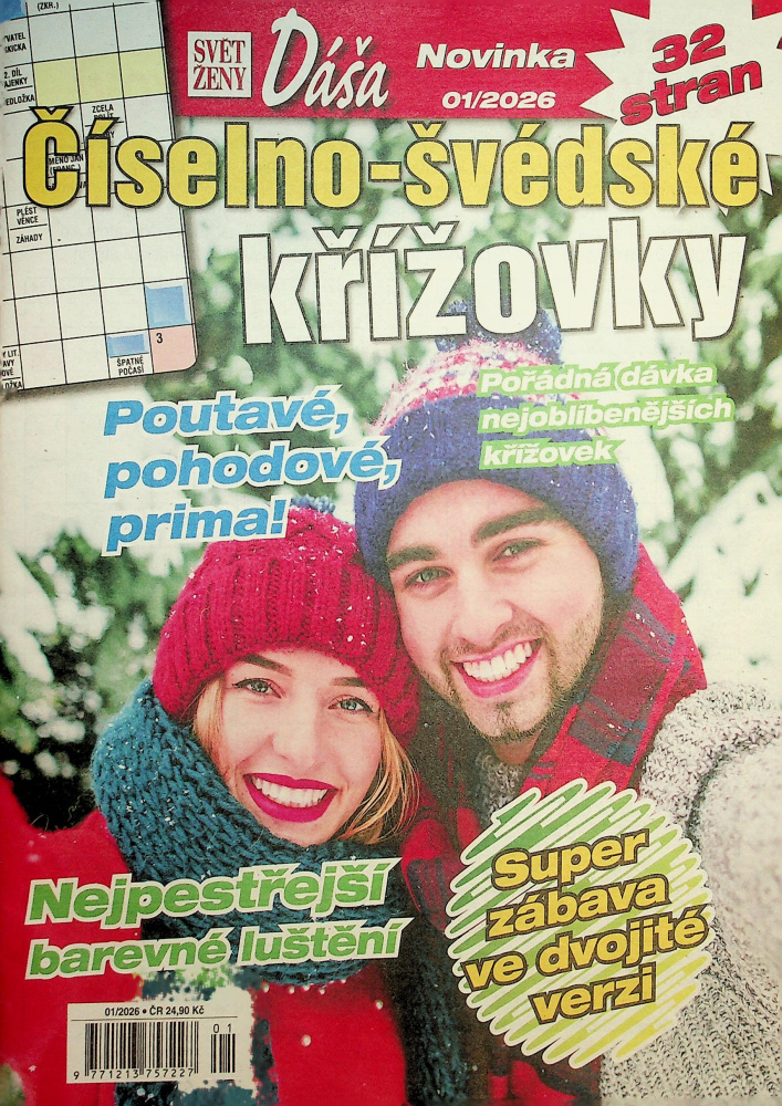 Dáša Číselno-švédské křížovky (1/26)