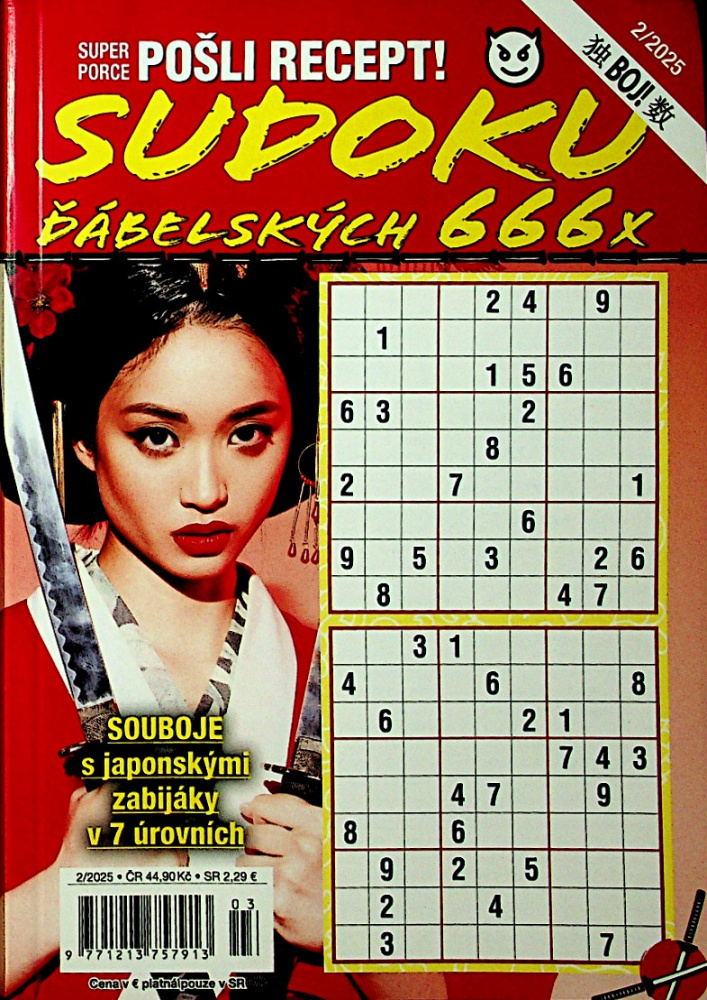 Posli receptSudoku Superporce (2/25)