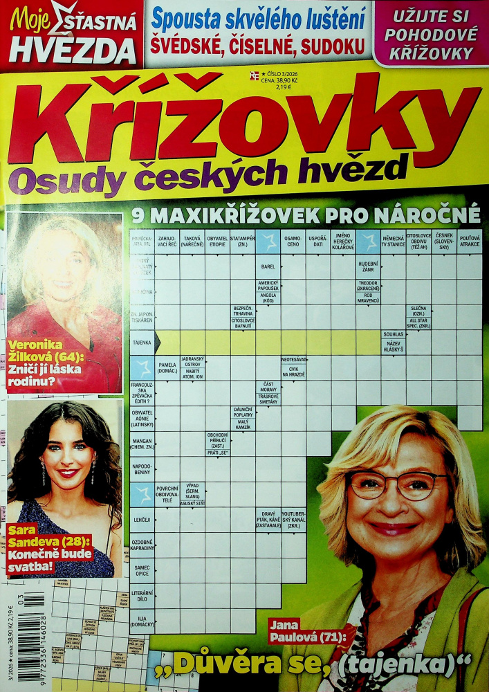 Moje šťastná hvězda - Křížovky