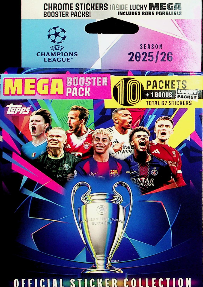 UEFA CH.L.-10PACK.MEGA BOOSTER
