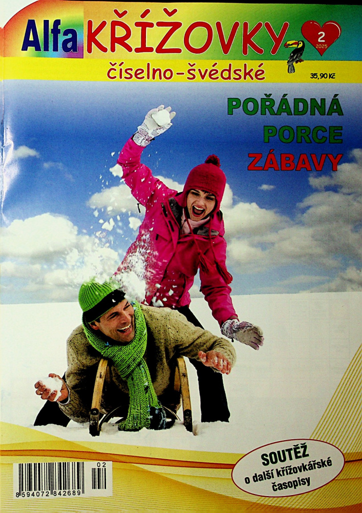 Alfa křížovky číselno švédské (2/25)