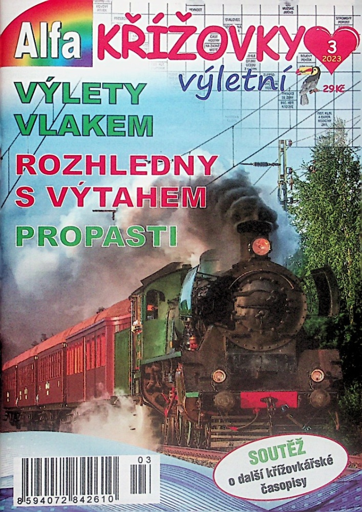 Alfa křížovky výletní (3/23)