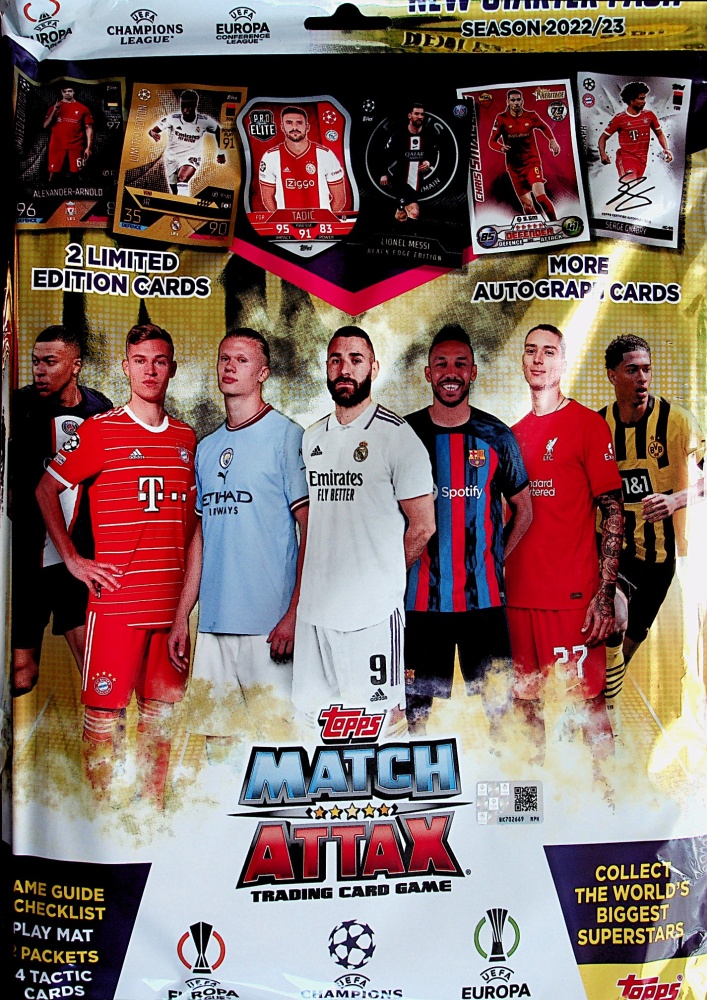 CHAMP.LEAGUE PACK-MATCH ATTAX CHAMP.LEAGUE PACK-MATCH ATTAX