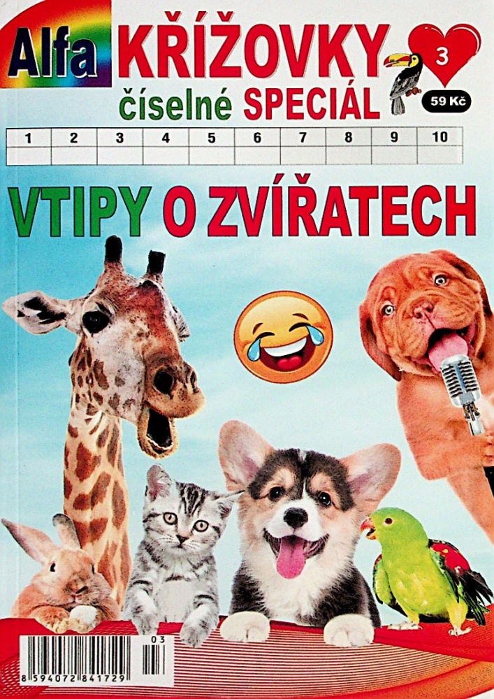 Alfa křížovky číselné speciál Alfa křížovky číselné speciál