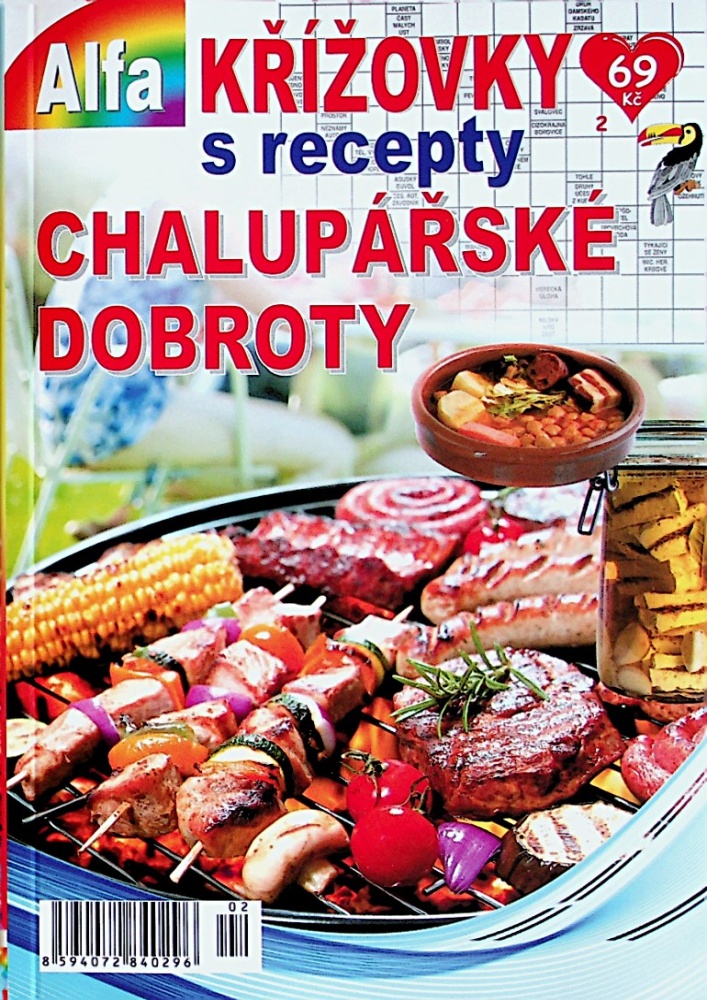 Alfa křížovky s recepty Alfa křížovky s recepty