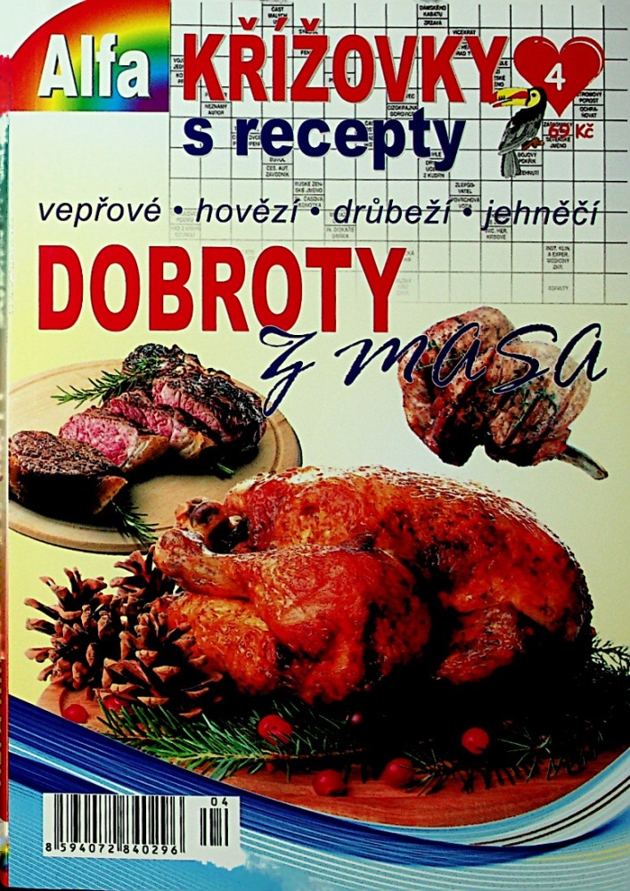Alfa křížovky s recepty (4-22)