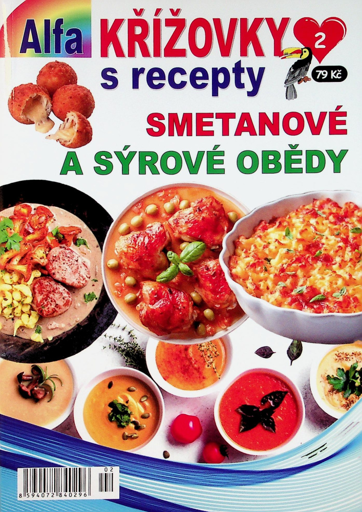Alfa křížovky s recepty