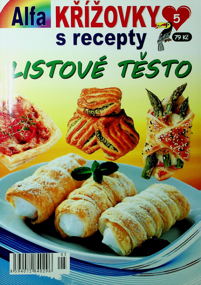 Alfa křížovky s recepty