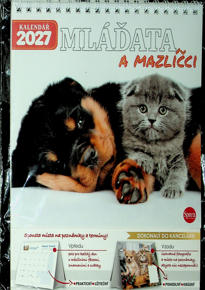 Kalendář Mláďata a mazlíčci
