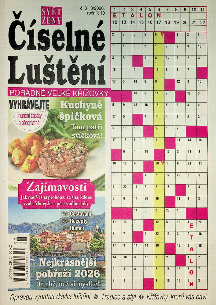 Svět Ženy-Číselné luštění (3/26)