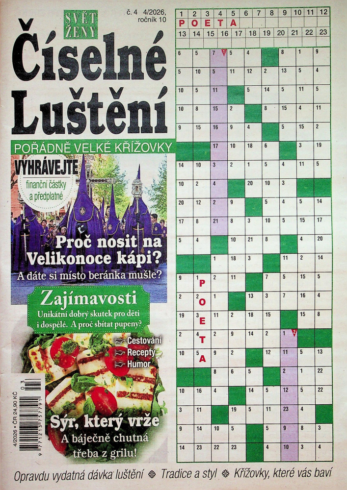 Svět Ženy-Číselné luštění (4/26)