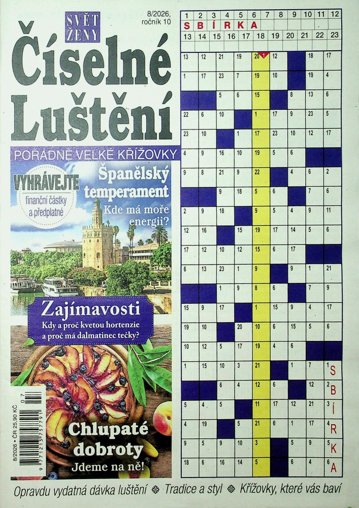 Svět Ženy-Číselné luštění (8/26)