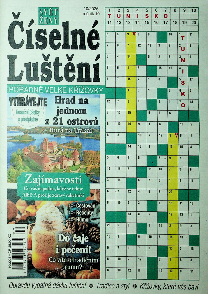 Svět Ženy-Číselné luštění