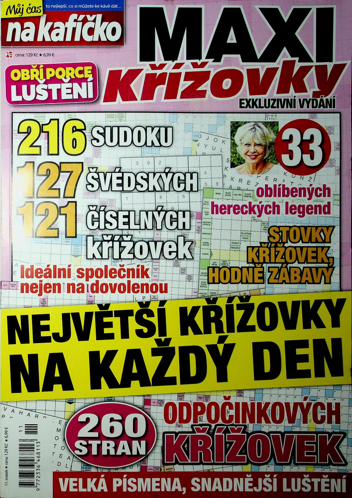 Maxi křížovky - Můj čas na kaf