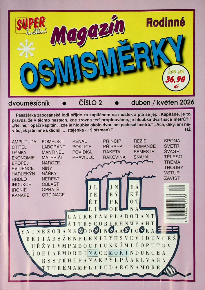 Magazín rodinné osmisměrky