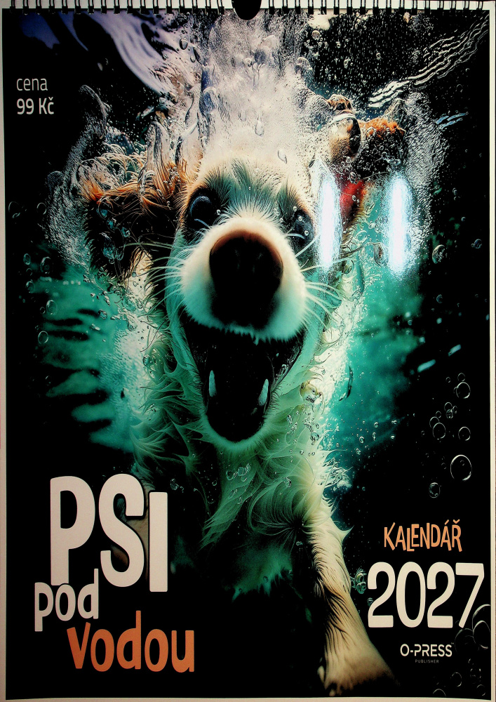 Kalendář Psi pod vodou