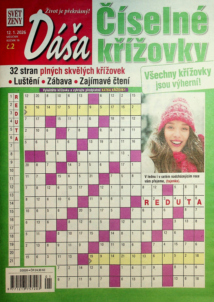 Dáša - číselné křížovky (2/26)