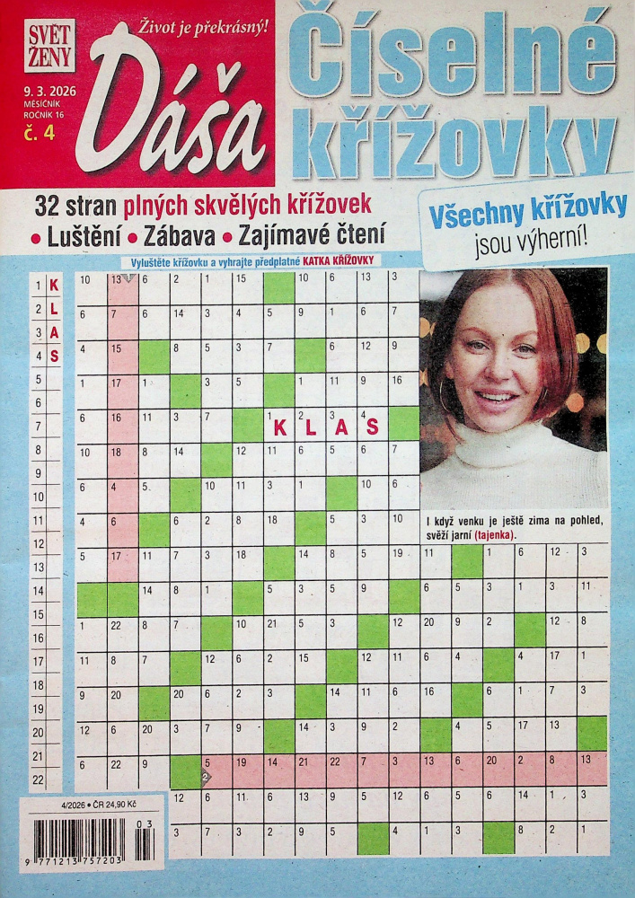 Dáša - číselné křížovky (4/26)