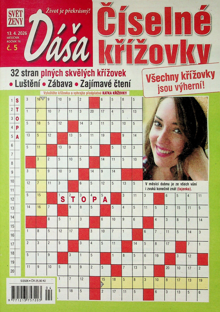 Dáša - číselné křížovky