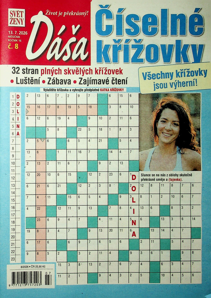 Dáša - číselné křížovky (8/26)