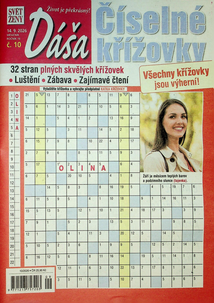 Dáša - číselné křížovky